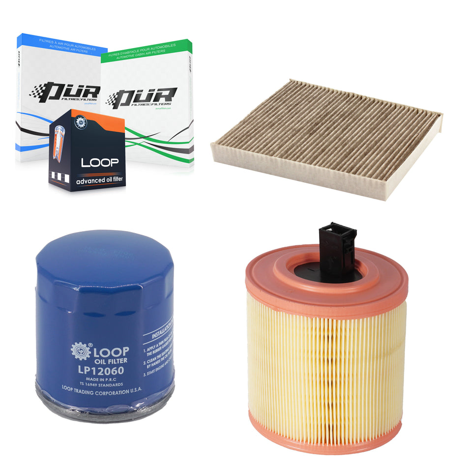 1x Air + 1x Cabin + 1x Engine Oil Filter Filter (3 Total) Kit For Chevrolet Cruze KFM-104735