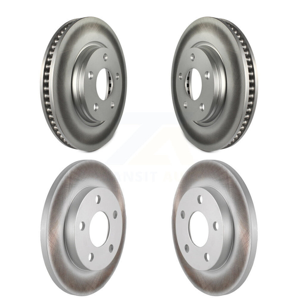 Front Rear Coated Disc Brake Rotors Kit For Pontiac Grand Prix Buick LaCrosse Allure KG-100713