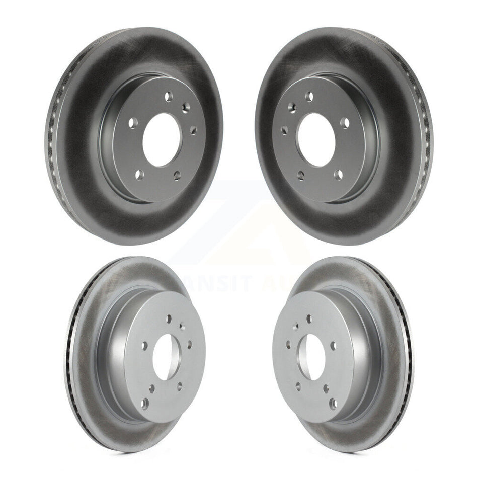 Front Rear Coated Disc Brake Rotors Kit For Chevrolet Equinox Saturn Vue Captiva Sport Pontiac Torrent Suzuki XL-7 KG-100734