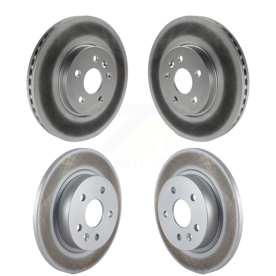 Front Rear Coated Disc Brake Rotors Kit For Chevrolet Buick Encore Trax Sonic KG-100752