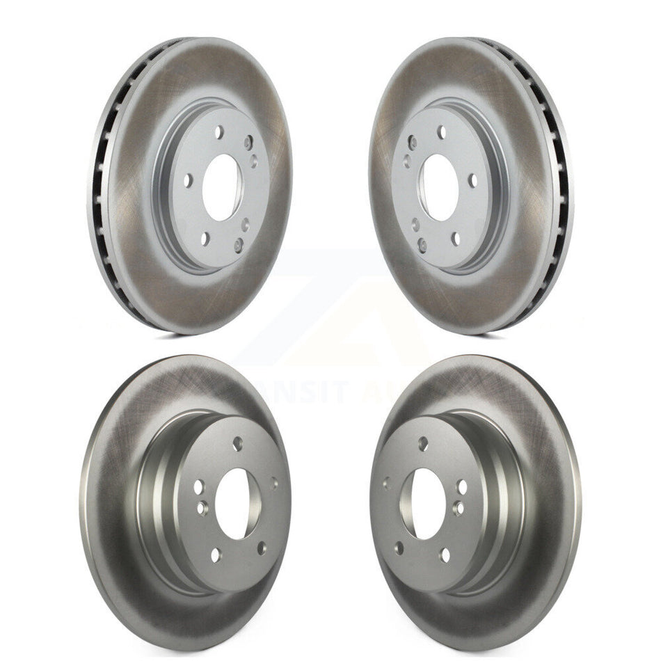 Front Rear Coated Disc Brake Rotors Kit For Mercedes-Benz E320 CLK320 C240 CLK350 C320 C280 CLK430 E430 C350 E300 KG-100886
