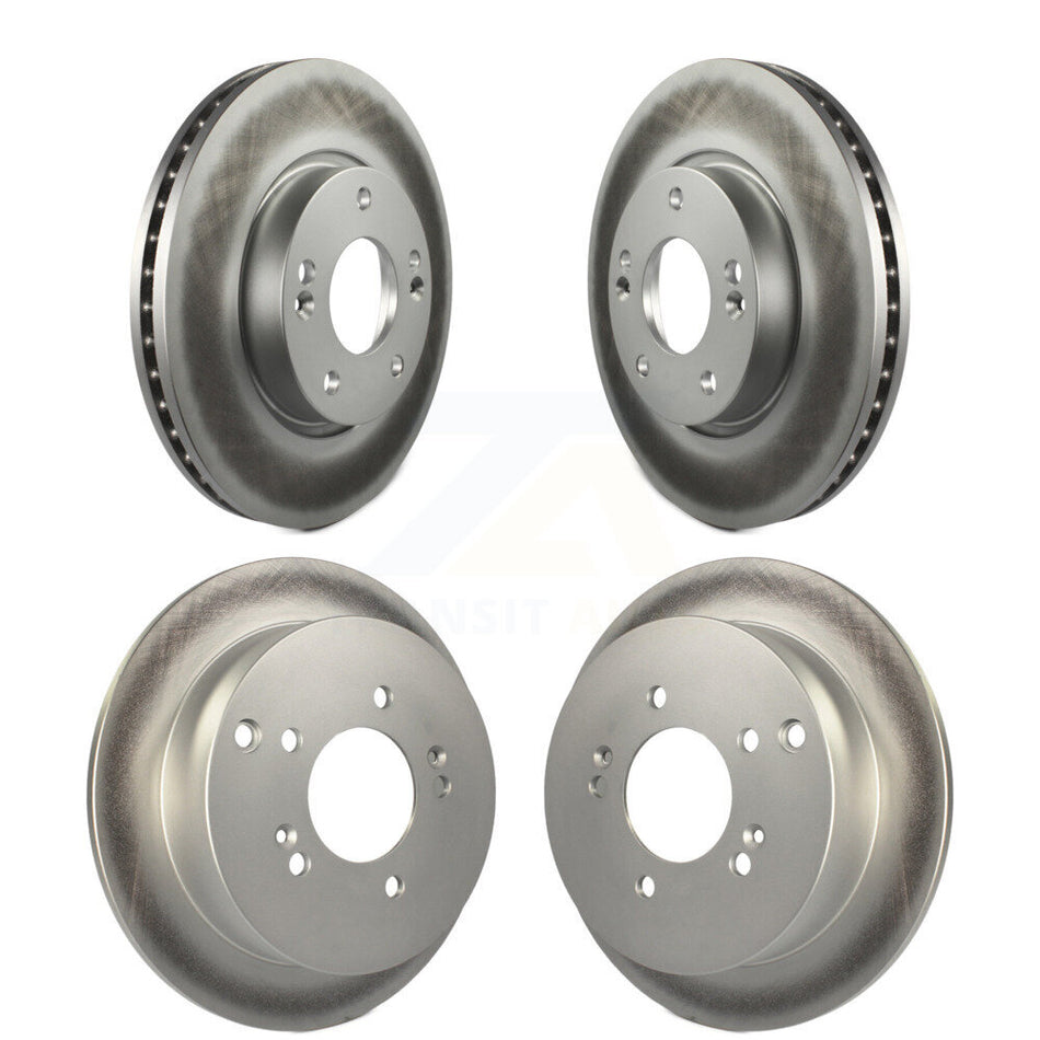 Front Rear Coated Disc Brake Rotors Kit For Kia Sportage Hyundai Tucson KG-100920