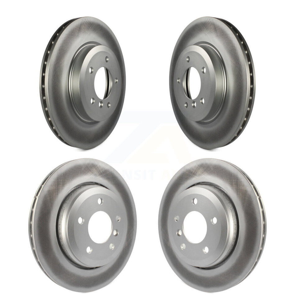 Front Rear Coated Disc Brake Rotors Kit For BMW 330Ci 330i 330xi KG-100928