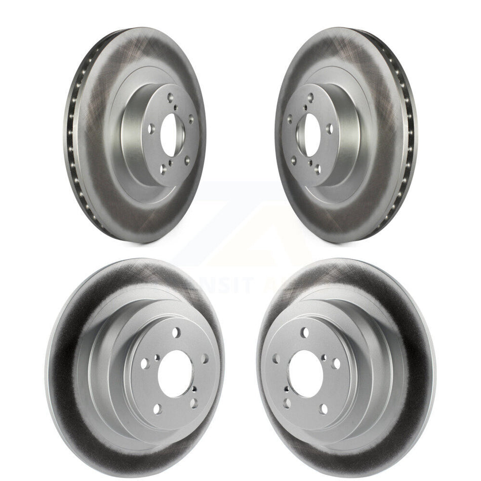 Front Rear Coated Disc Brake Rotors Kit For Subaru Outback Legacy Baja KG-100937