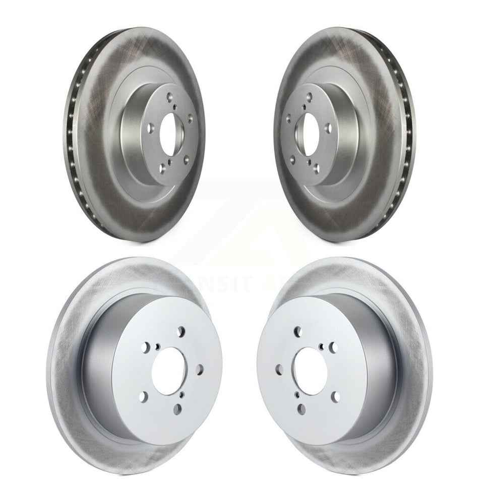Front Rear Coated Disc Brake Rotors Kit For 2005-2005 Subaru Outback Legacy KG-100939