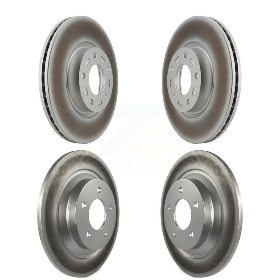 Front Rear Coated Disc Brake Rotors Kit For Mazda 5 KG-100960