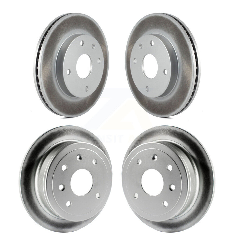 Front Rear Coated Disc Brake Rotors Kit For Suzuki Forenza Reno Chevrolet Optra KG-100974
