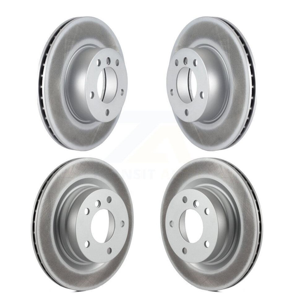Front Rear Coated Disc Brake Rotors Kit For BMW 328i 325i 323i KG-101036