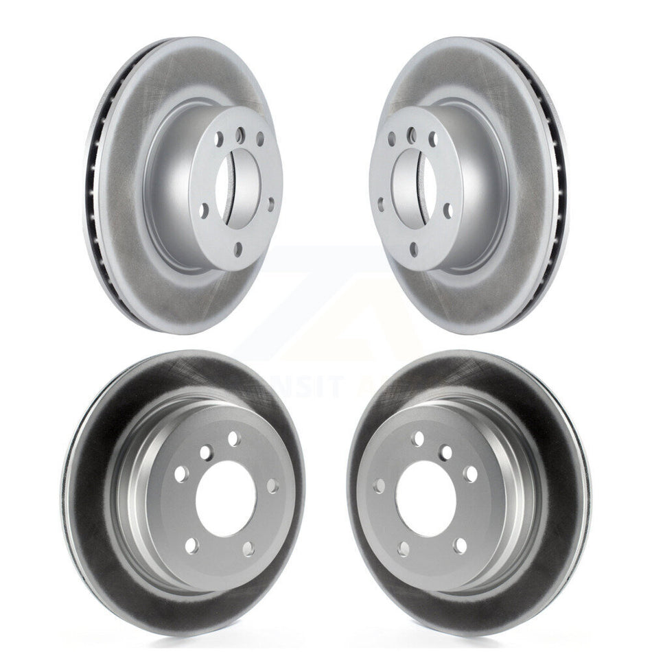 Front Rear Coated Disc Brake Rotors Kit For BMW 328i 328xi 325xi KG-101037