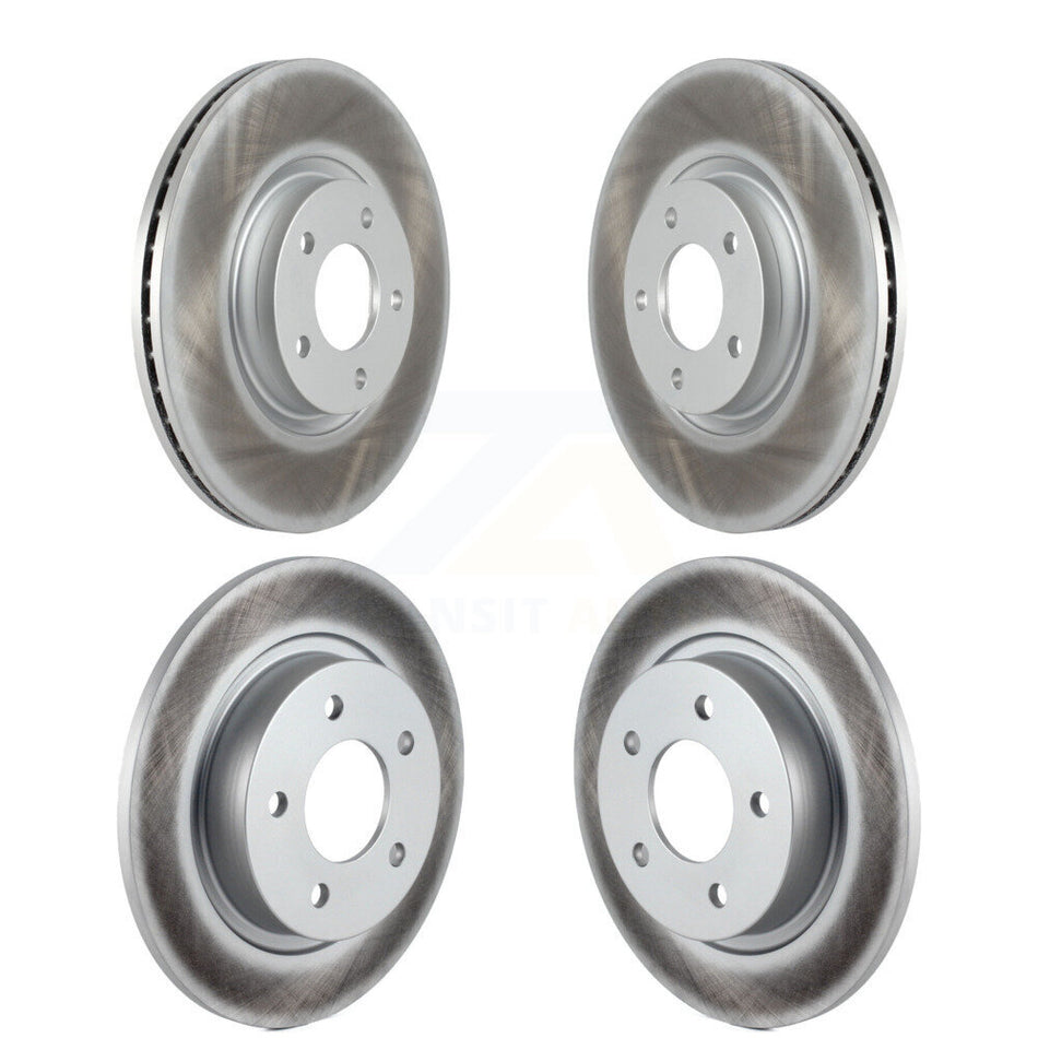 Front Rear Coated Disc Brake Rotors Kit For Mazda 3 KG-101058