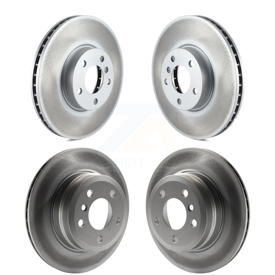 Front Rear Coated Disc Brake Rotors Kit For BMW X5 X6 KG-101061