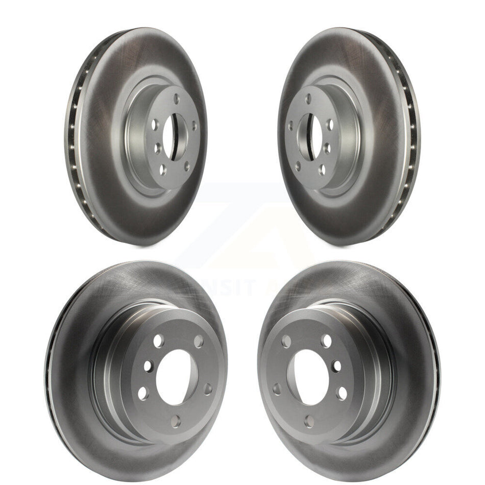 Front Rear Coated Disc Brake Rotors Kit For BMW X5 X6 KG-101062