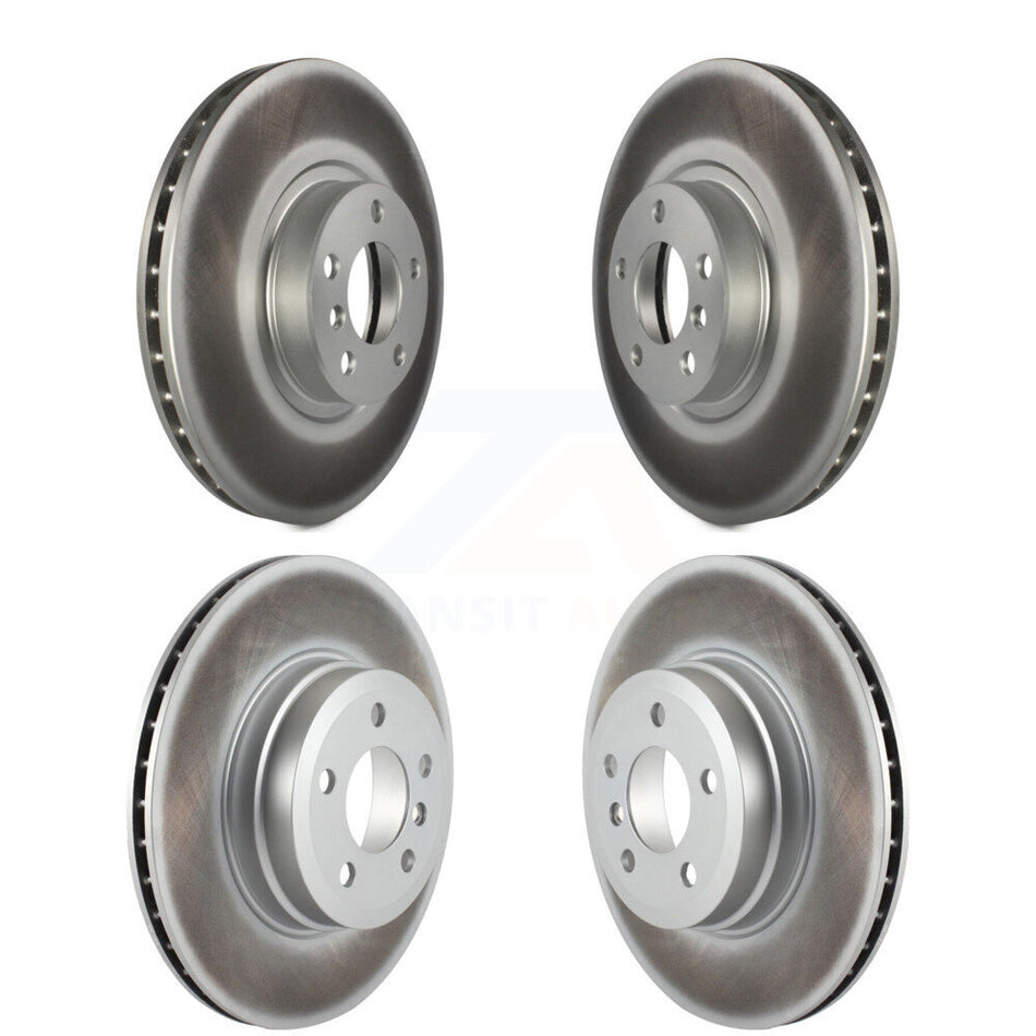 Front Rear Coated Disc Brake Rotors Kit For BMW X5 X6 KG-101063