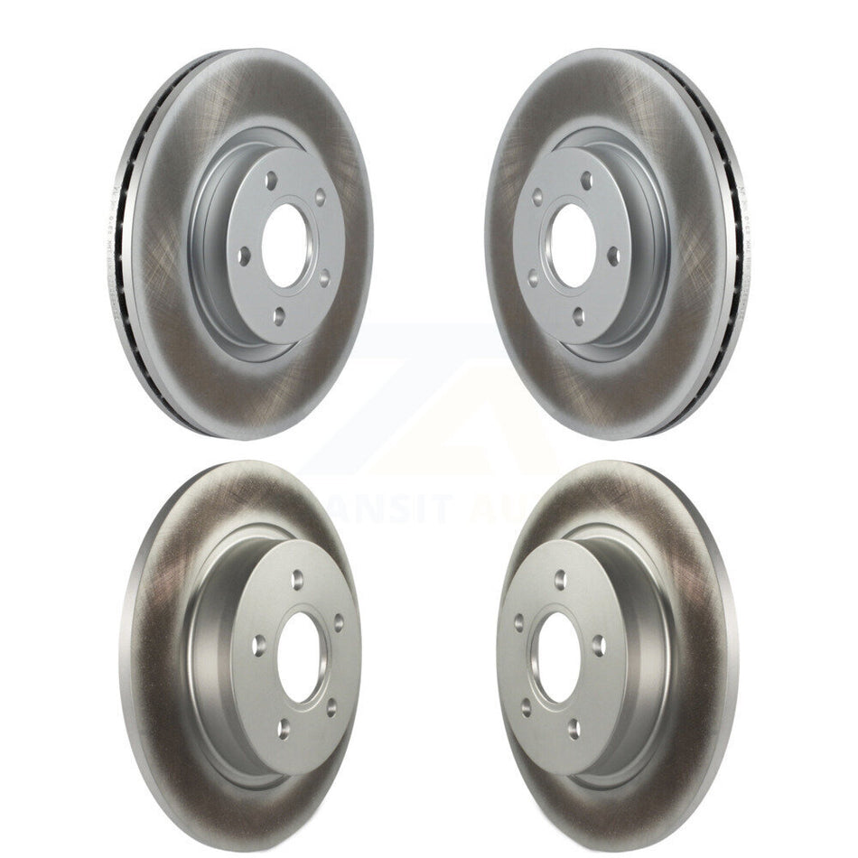 Front Rear Coated Disc Brake Rotors Kit For Volvo S40 C70 C30 V50 KG-101068