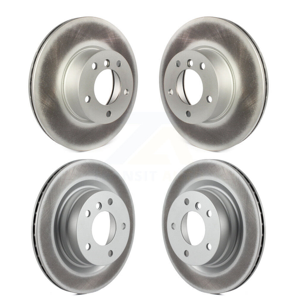 Front Rear Coated Disc Brake Rotors Kit For BMW 328i 323i KG-101093