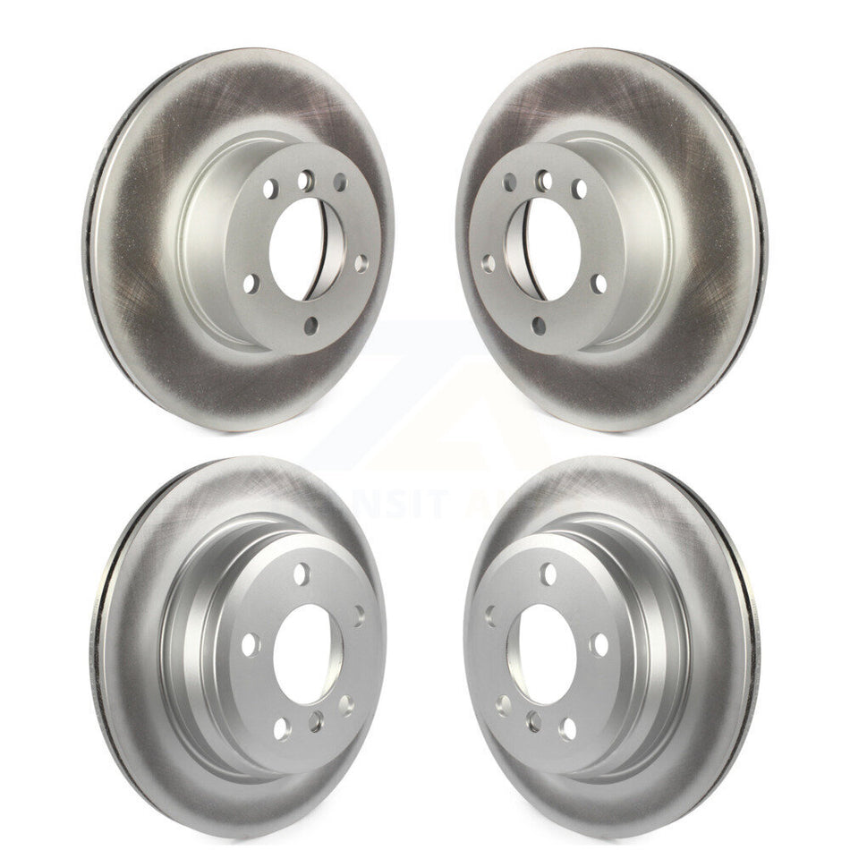 Front Rear Coated Disc Brake Rotors Kit For BMW 328i xDrive 320i 330i 428i 430i Gran Coupe 328d GT KG-101096