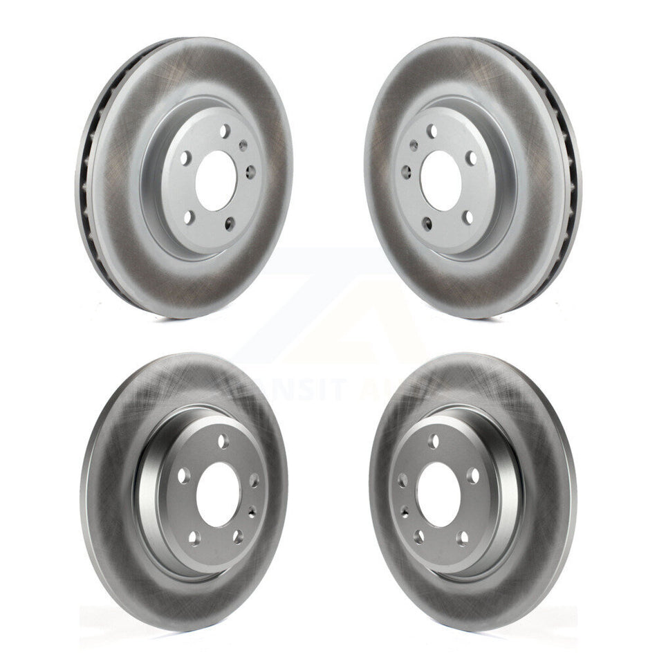 Front Rear Coated Disc Brake Rotors Kit For Audi Q5 A4 Quattro A5 allroad KG-101107
