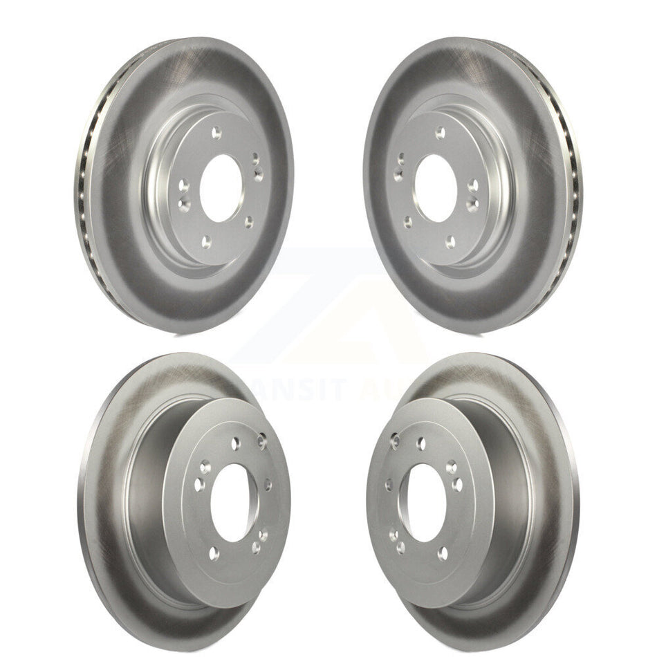 Front Rear Coated Disc Brake Rotors Kit For Hyundai Tucson Kia Sportage KG-101197