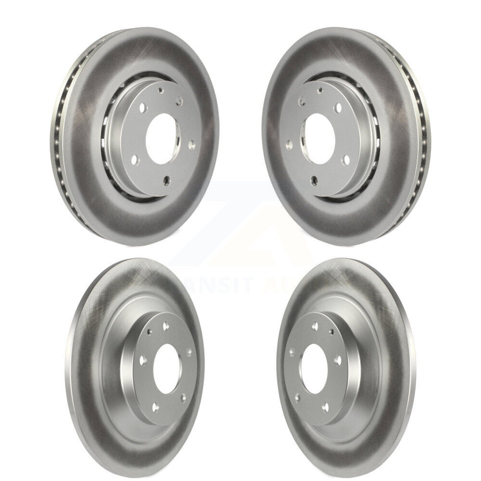 Front Rear Coated Disc Brake Rotors Kit For Mazda CX-5 KG-101204