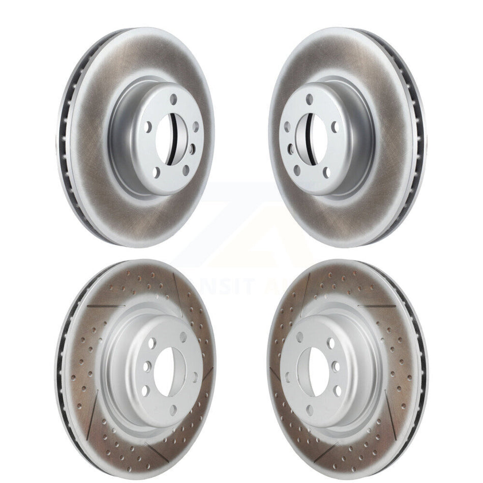 Front Rear Coated Disc Brake Rotors Kit For BMW 428i 328i 320i xDrive 228i M235i Gran Coupe M240i KG-101211