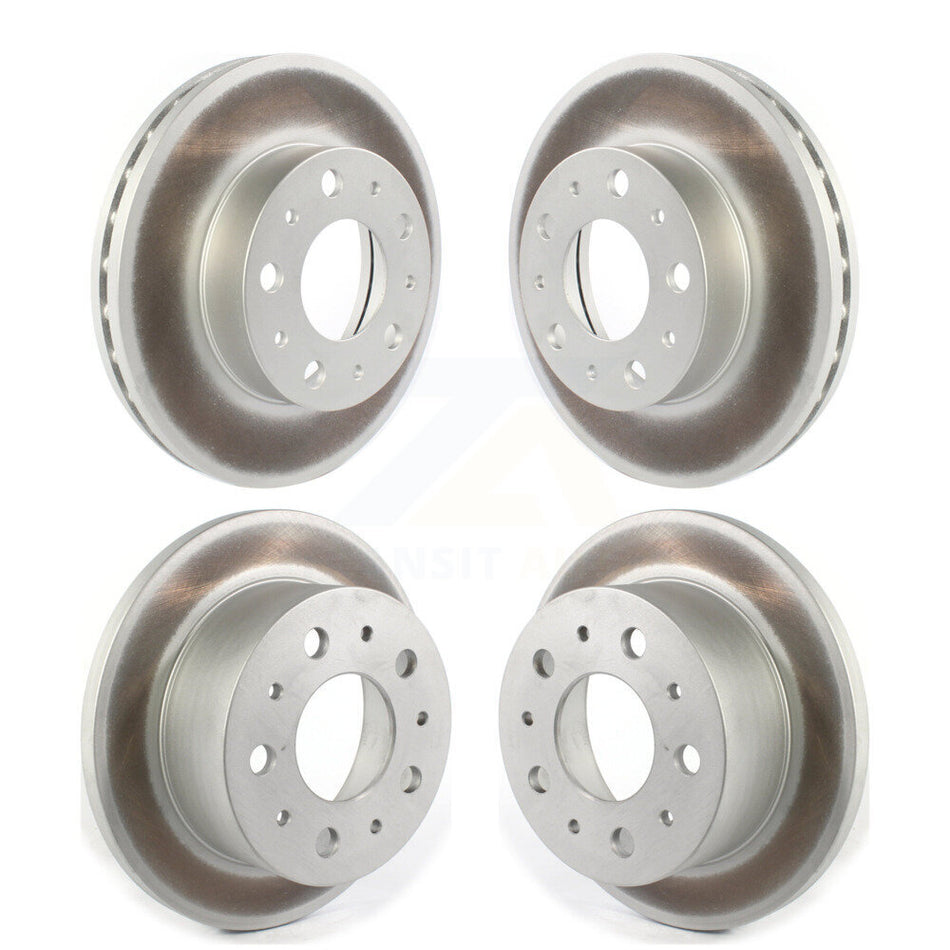 Front Rear Coated Disc Brake Rotors Kit For Ram ProMaster 1500 2500 3500 KG-101245
