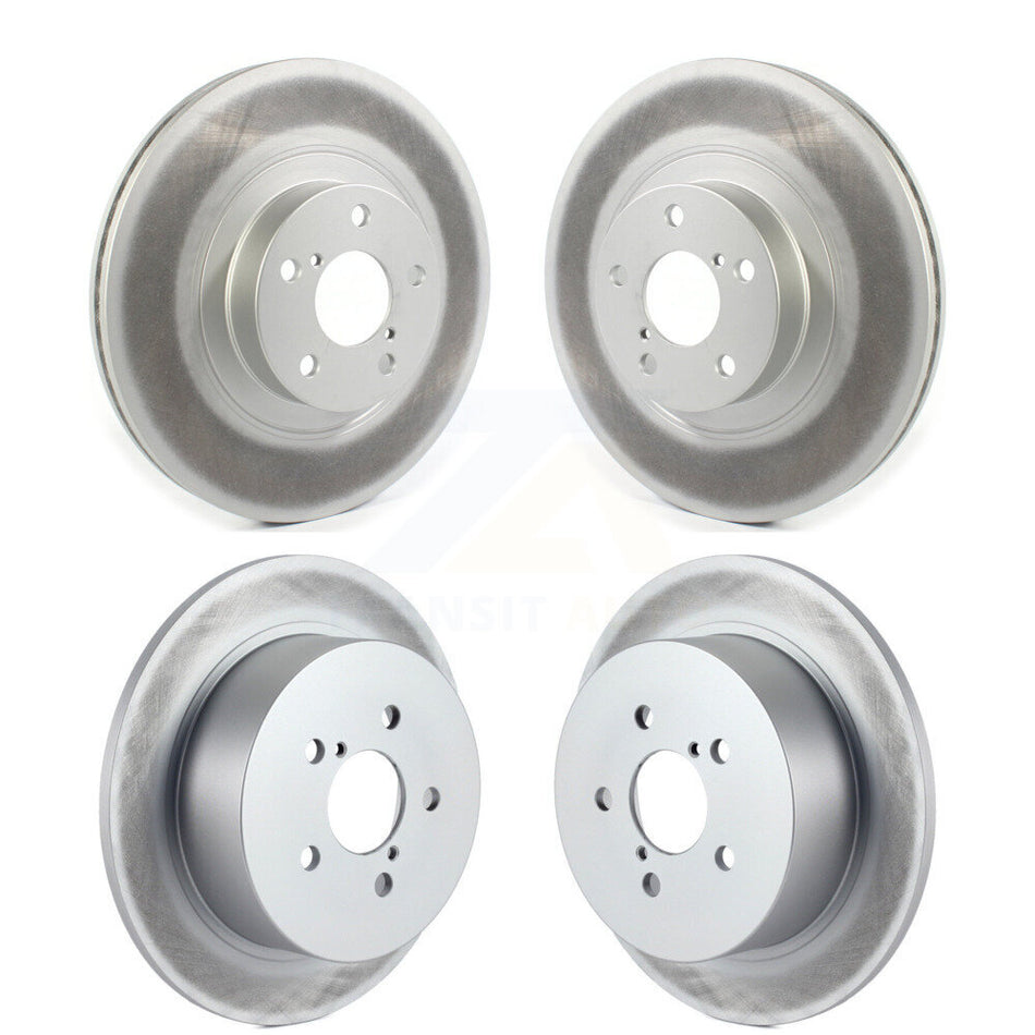 Front Rear Coated Disc Brake Rotors Kit For Subaru Outback Legacy With 292mm Diameter Rotor KG-101252
