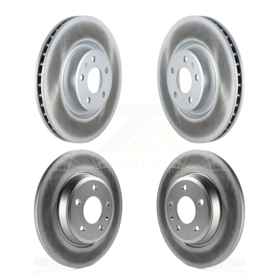 Front Rear Coated Disc Brake Rotors Kit For Audi A4 Quattro KG-101289