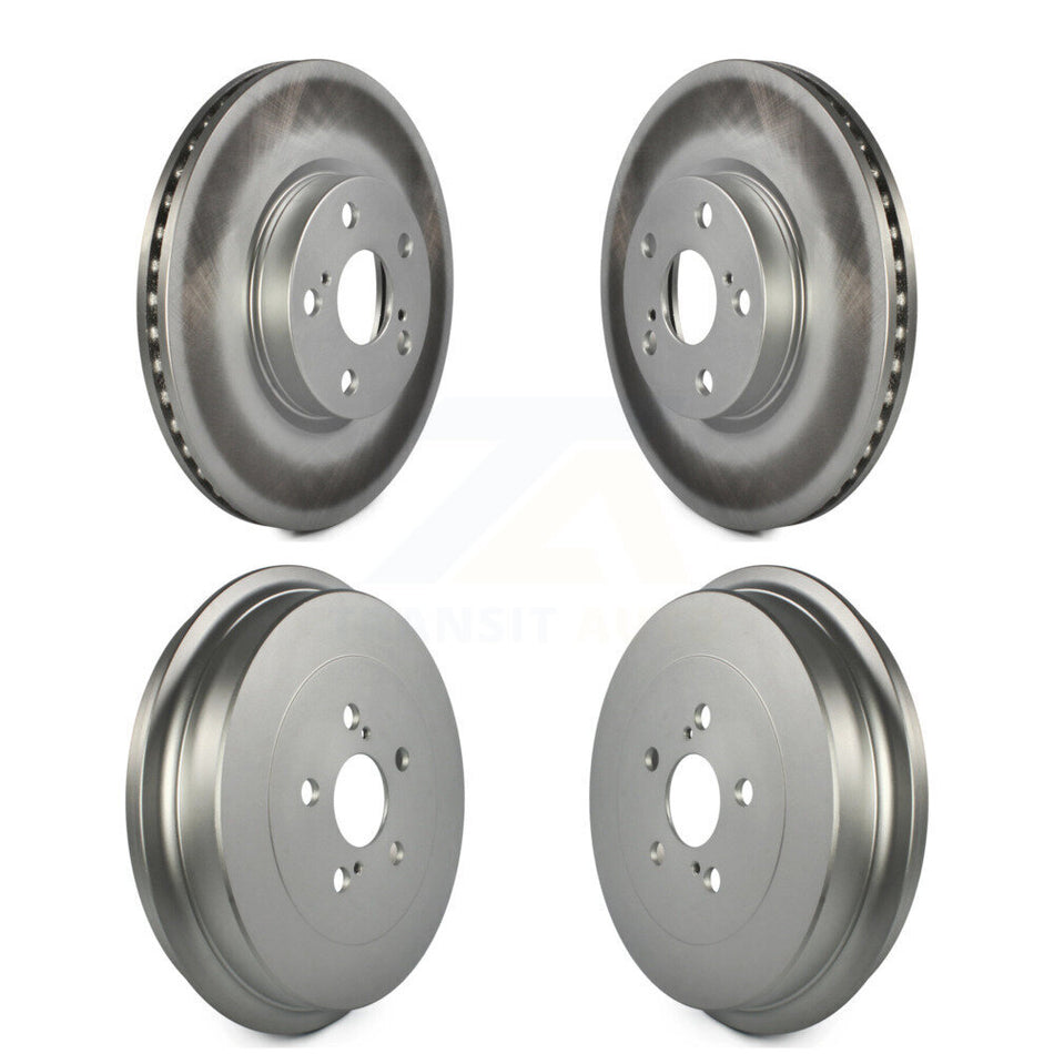 Front Rear Disc Brake Rotors Drums Kit For Toyota Corolla KG-101464