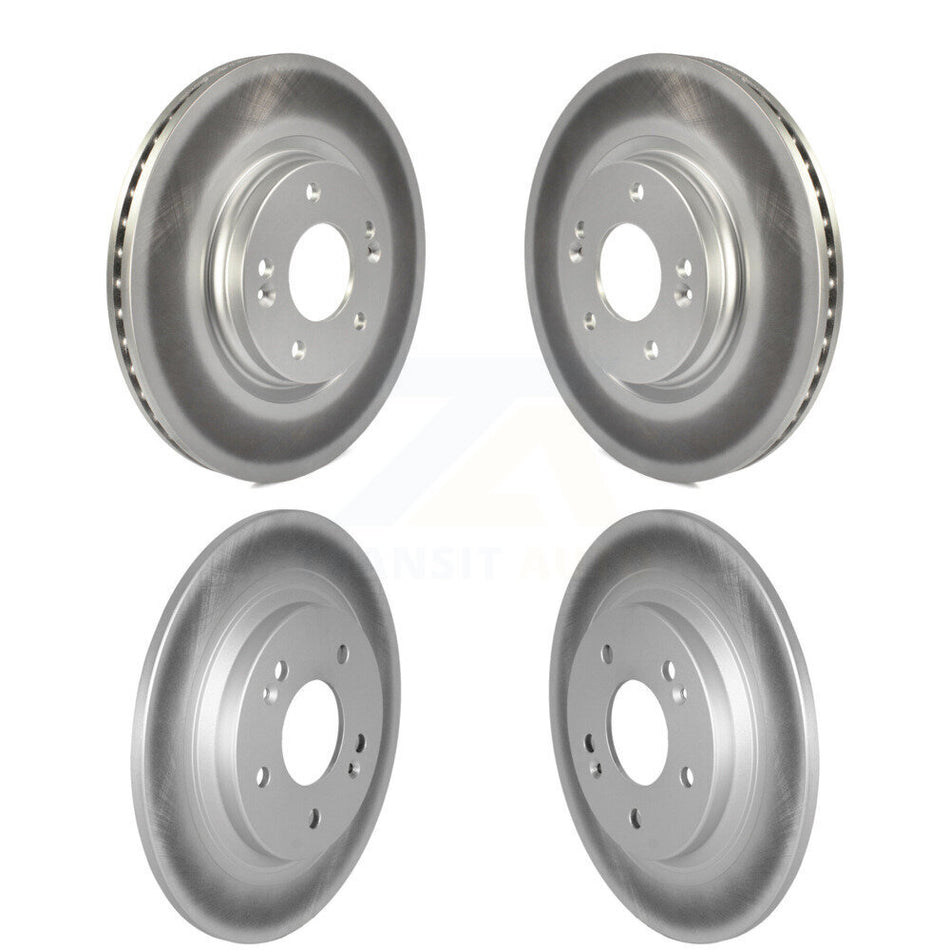 Front Rear Coated Disc Brake Rotors Kit For Hyundai Kona Kia Seltos KG-101539