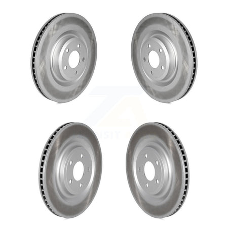 Front Rear Coat Disc Brake Rotors Kit For Ford Explorer Lincoln Aviator Police Interceptor KG-101551