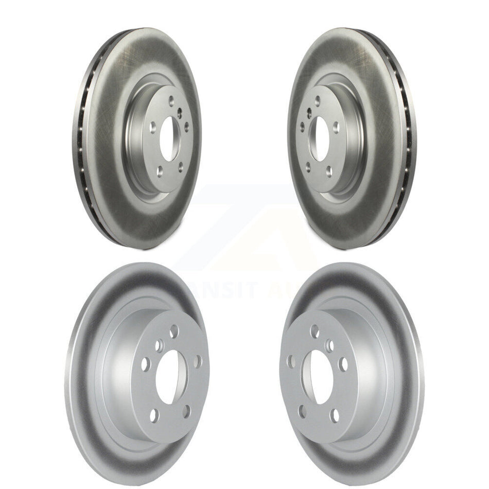 Front Rear Coated Disc Brake Rotors Kit For 2017-2022 Mini Cooper Countryman S ALL4 KG-101558