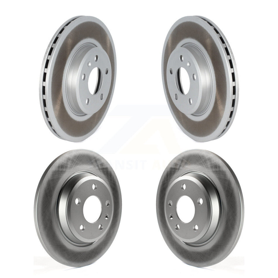 Front Rear Coated Disc Brake Rotors Kit For Audi A4 A5 Sportback KG-101584