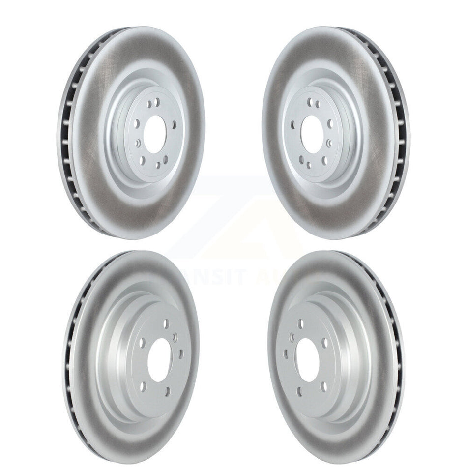 Front Rear Coated Disc Brake Rotors Kit For Mercedes-Benz GLE43 AMG GLE450 GLE400 ML550 GLE550e KG-101693