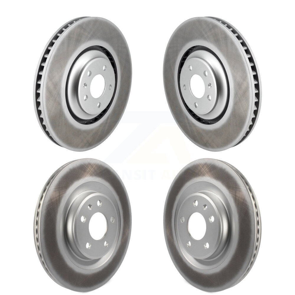 Front Rear Coated Disc Brake Rotors Kit For Audi SQ5 A8 Quattro KG-101783
