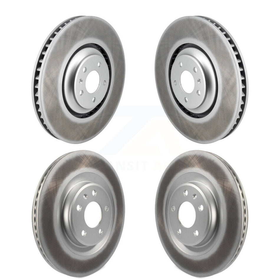 Front Rear Coated Disc Brake Rotors Kit For Audi SQ5 A8 Quattro KG-101783