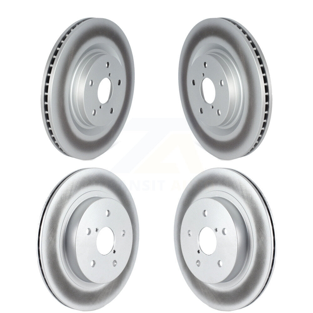 Front Rear Coated Disc Brake Rotors Kit For Subaru Outback WRX Legacy KG-101823