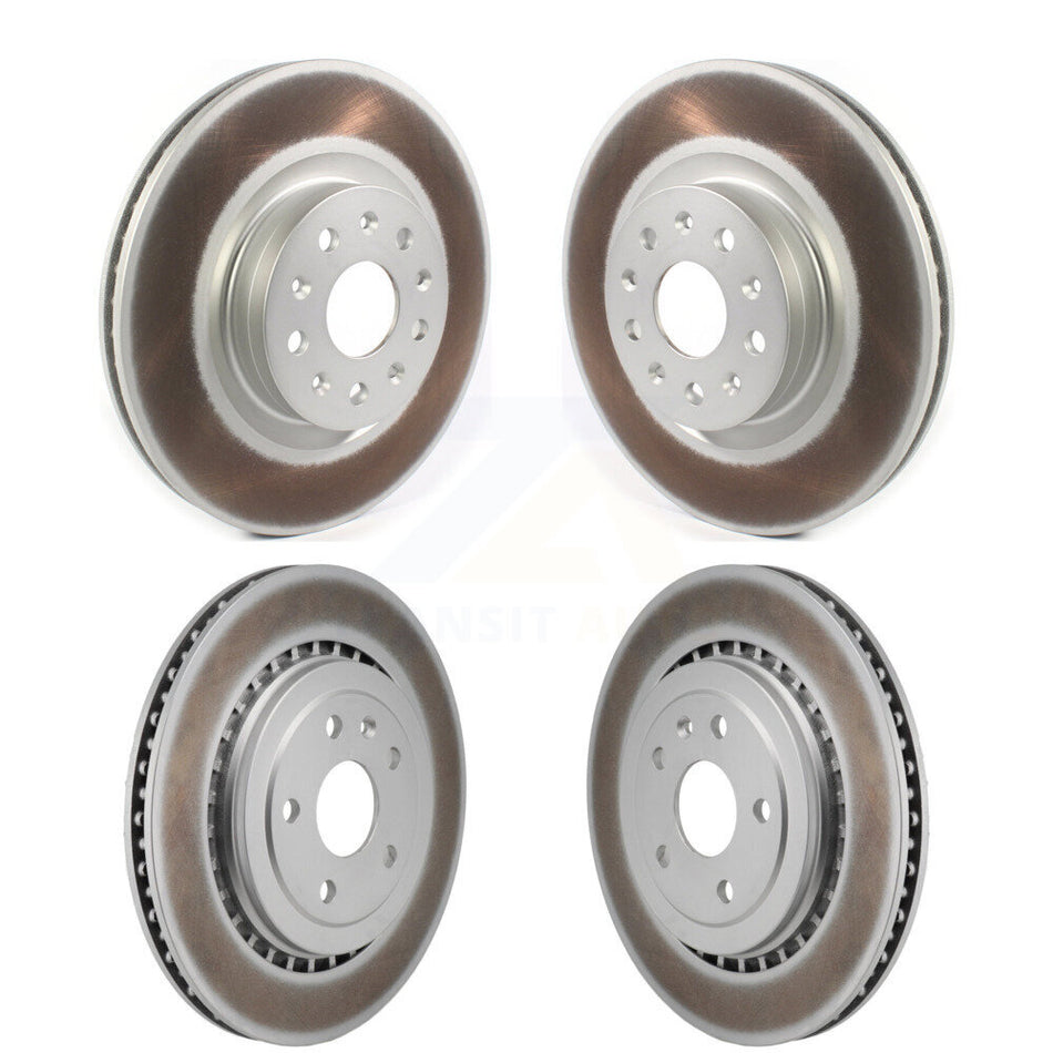 Front Rear Coated Disc Brake Rotors Kit For Chevrolet Camaro KG-101841