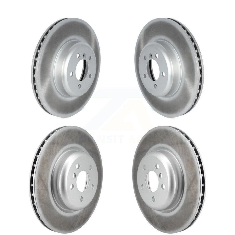 Front Rear Coated Disc Brake Rotors Kit For BMW 330i KG-101843