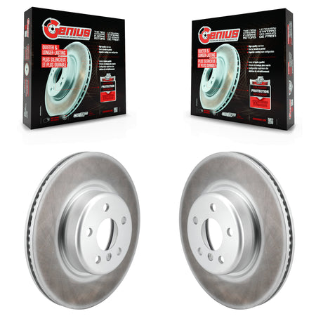 Front Coat Brake Rotor Pair For BMW X3 330i xDrive X4 330e Toyota GR Supra Z4 430i 230i GT KG-101852