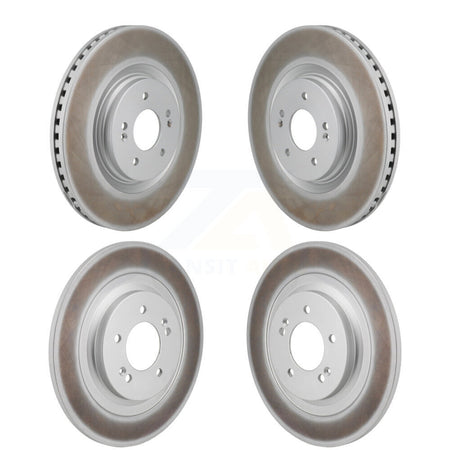 Front Rear Coated Disc Brake Rotors Kit For Hyundai Sonata Kia K5 KG-101876