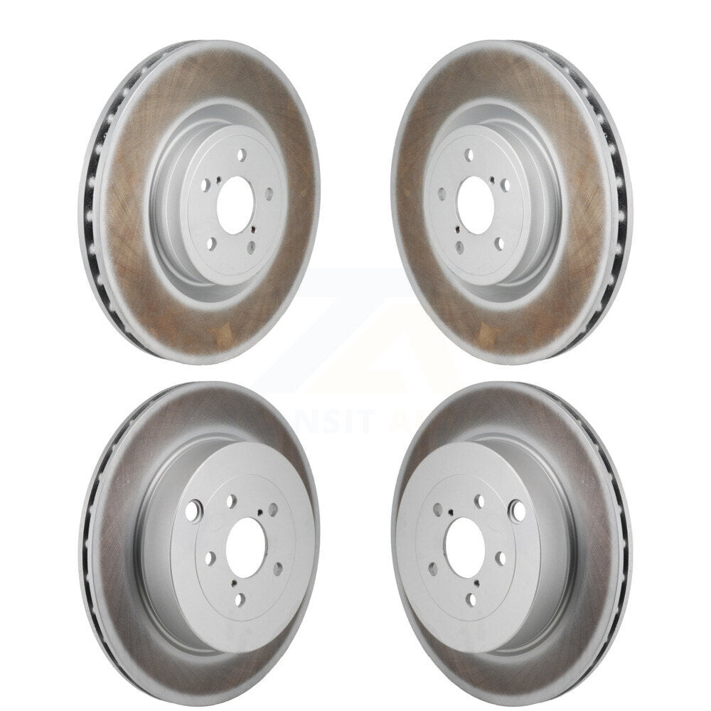 Front Rear Coated Disc Brake Rotors Kit For Subaru BRZ Toyota 86 With Brembo Brakes KG-101878