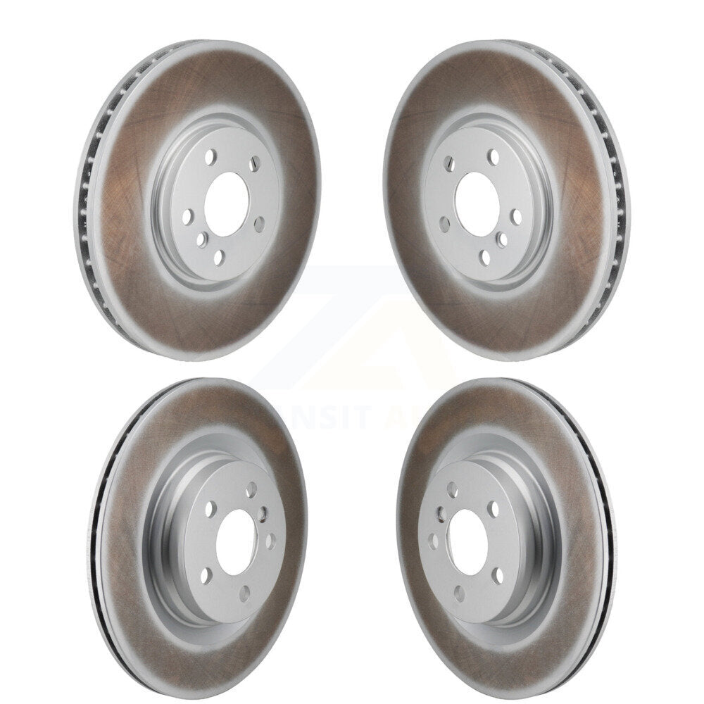 Front Rear Coated Brake Rotors Kit For 2020 Mini Cooper Countryman John Works ALL4 KG-101888