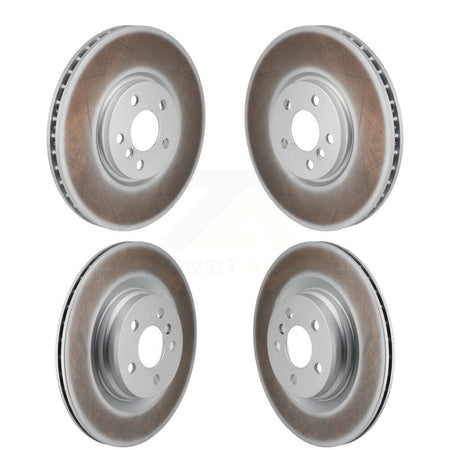 Front Rear Coated Brake Rotors Kit For 2020 Mini Cooper Countryman John Works ALL4 KG-101888