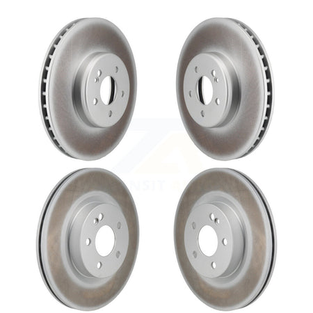 Front Rear Coated Disc Brake Rotors Kit For Mercedes-Benz GLC300 KG-101891