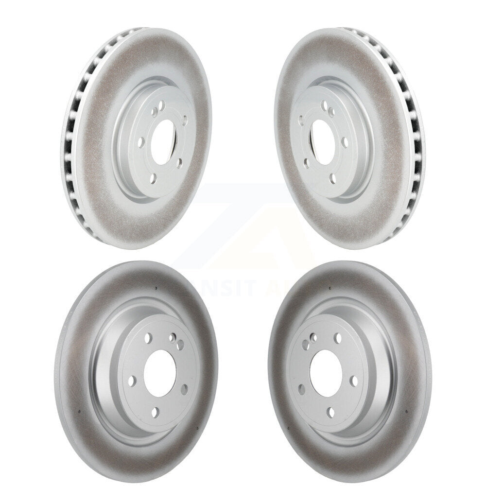 Front Rear Coated Disc Brake Rotors Kit For Mercedes-Benz GLB250 GLA250 EQB 350 300 KG-101896