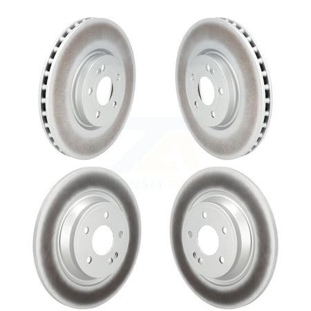 Front Rear Coated Disc Brake Rotors Kit For Mercedes-Benz GLB250 GLA250 EQB 350 300 KG-101898