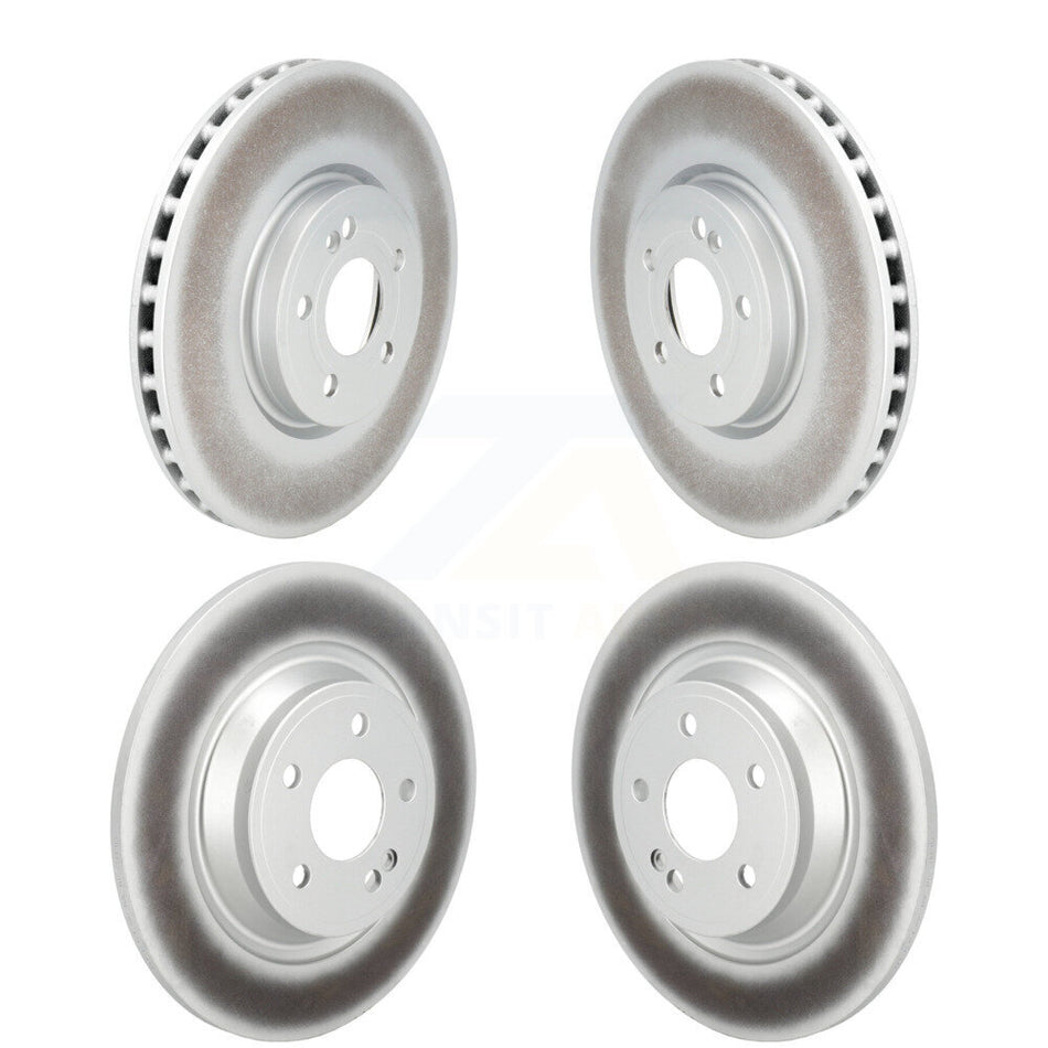 Front Rear Coated Disc Brake Rotors Kit For Mercedes-Benz GLB250 GLA250 EQB 350 300 KG-101898
