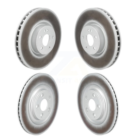 Front Rear Coated Disc Brake Rotors Kit For Mercedes-Benz E450 E400 E53 AMG CLS450 E43 KG-101903