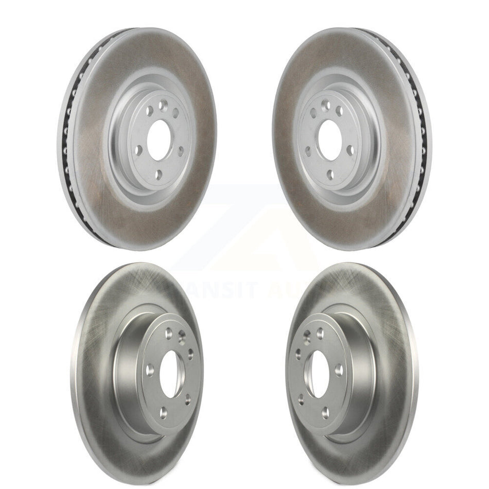 Front Rear Coated Disc Brake Rotors Kit For Land Rover Discovery Sport Jaguar E-Pace KG-101920