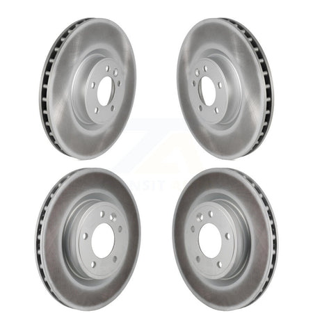 Front Rear Coated Disc Brake Rotors Kit For Land Rover Range Discovery KG-101929